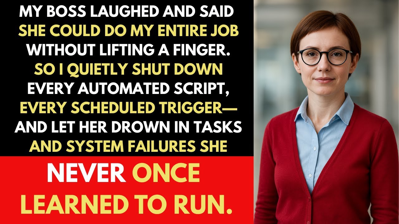 Boss Dismissed My Work as Mindless&mdash;So I Let Her Doze Into Demotion