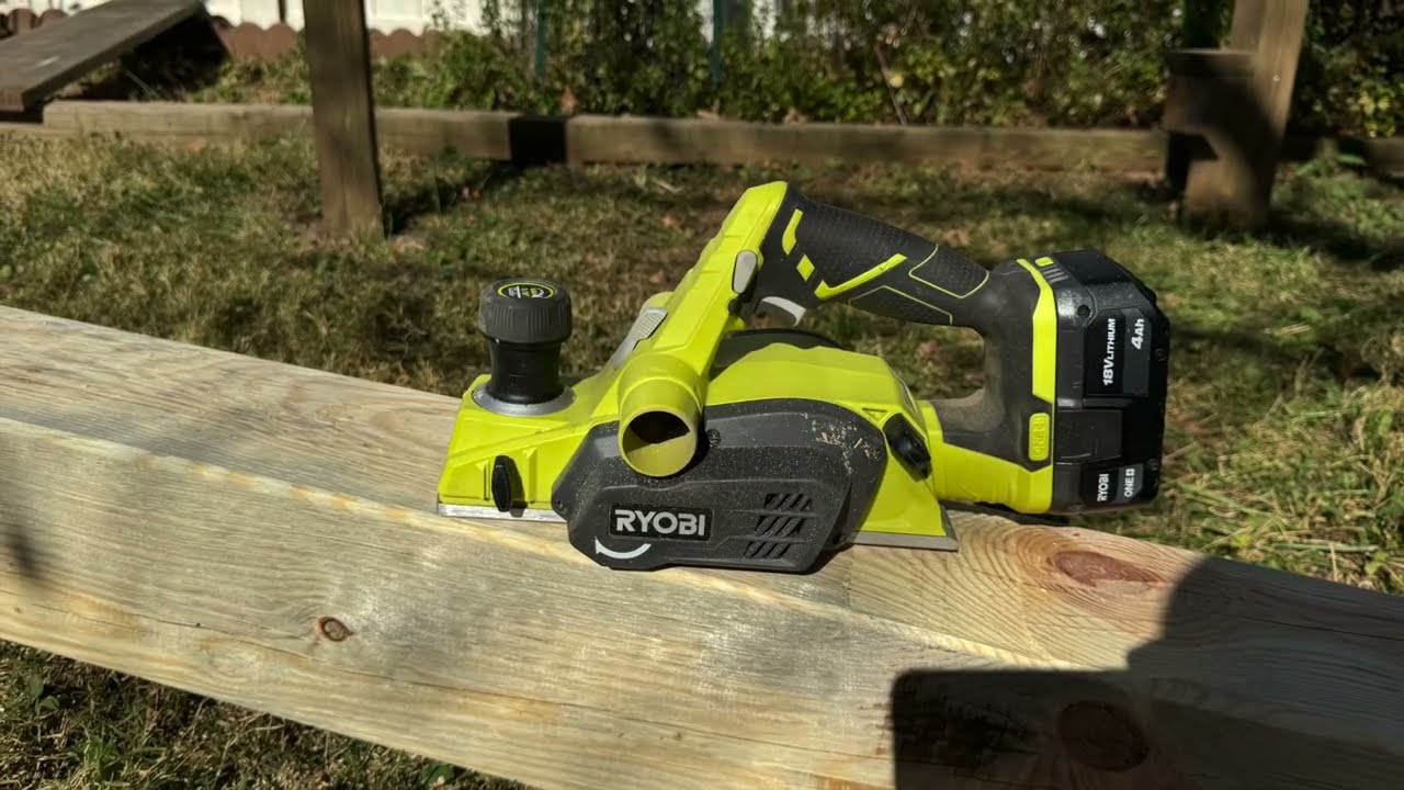 Быстрый обзор беспроводного рубанка Ryobi ONE+ 18 Volt