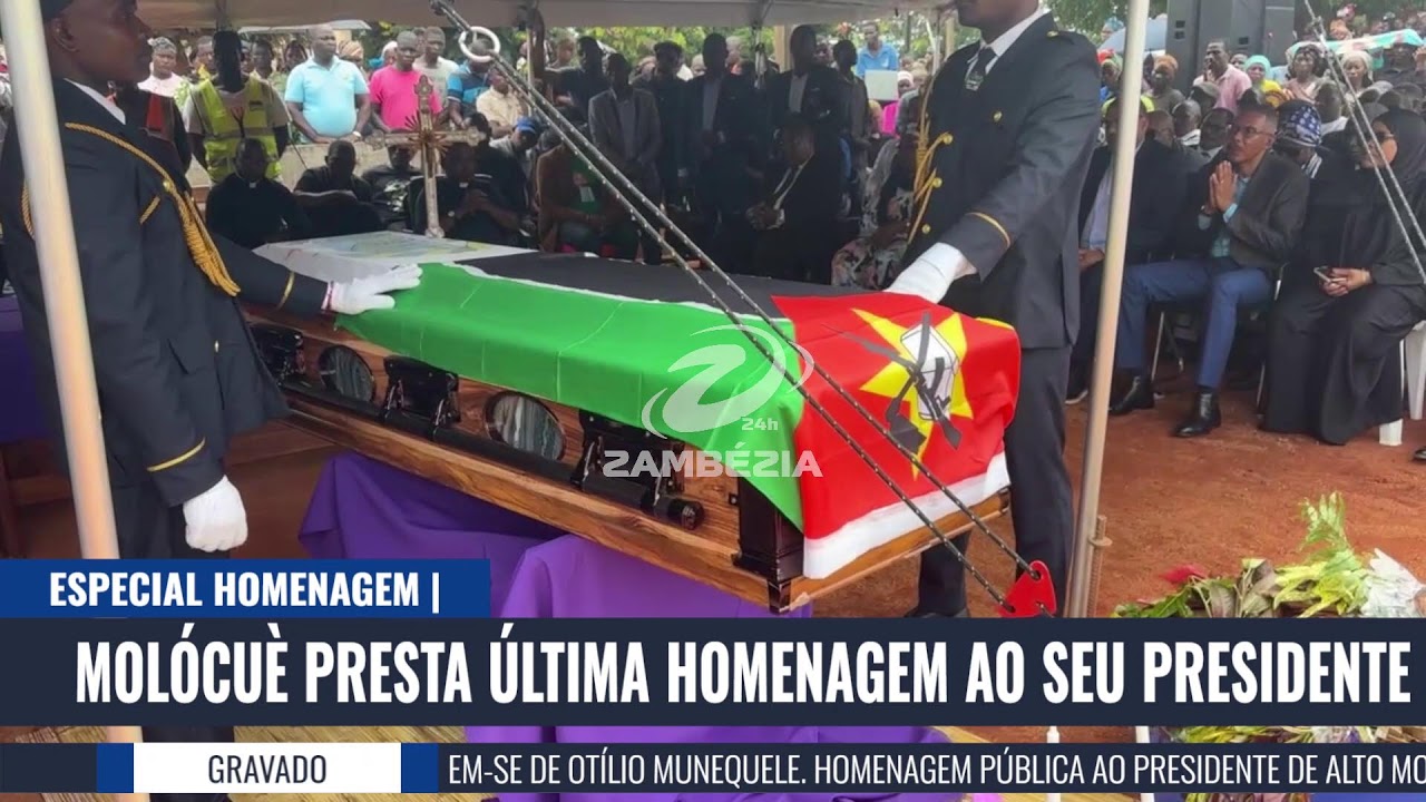 VELÓRIO DO PRESIDENTE OTÍLIO MUNEQUELE -  ALTO MOLÓCUÈ FEVEREIRO DE 2026 - GRAVADO