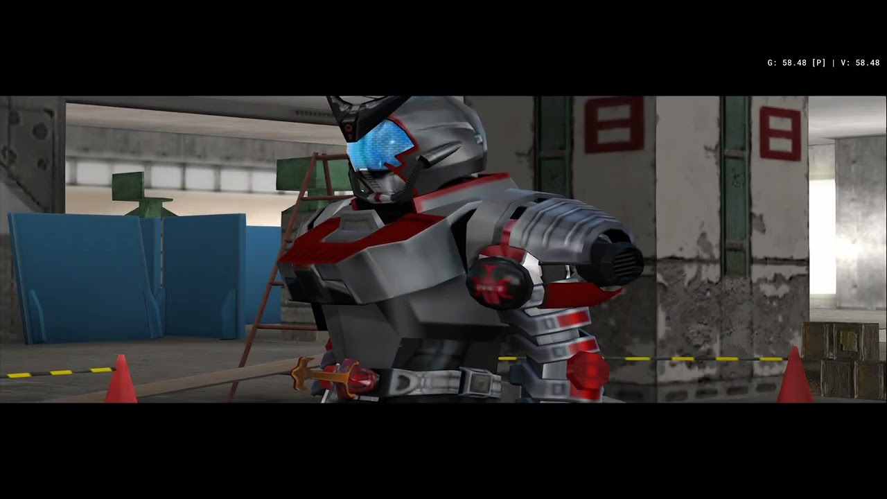 Kamen Rider Kabuto Ps2 (English + HD Textures) NetherSX2 3X~(1080p)