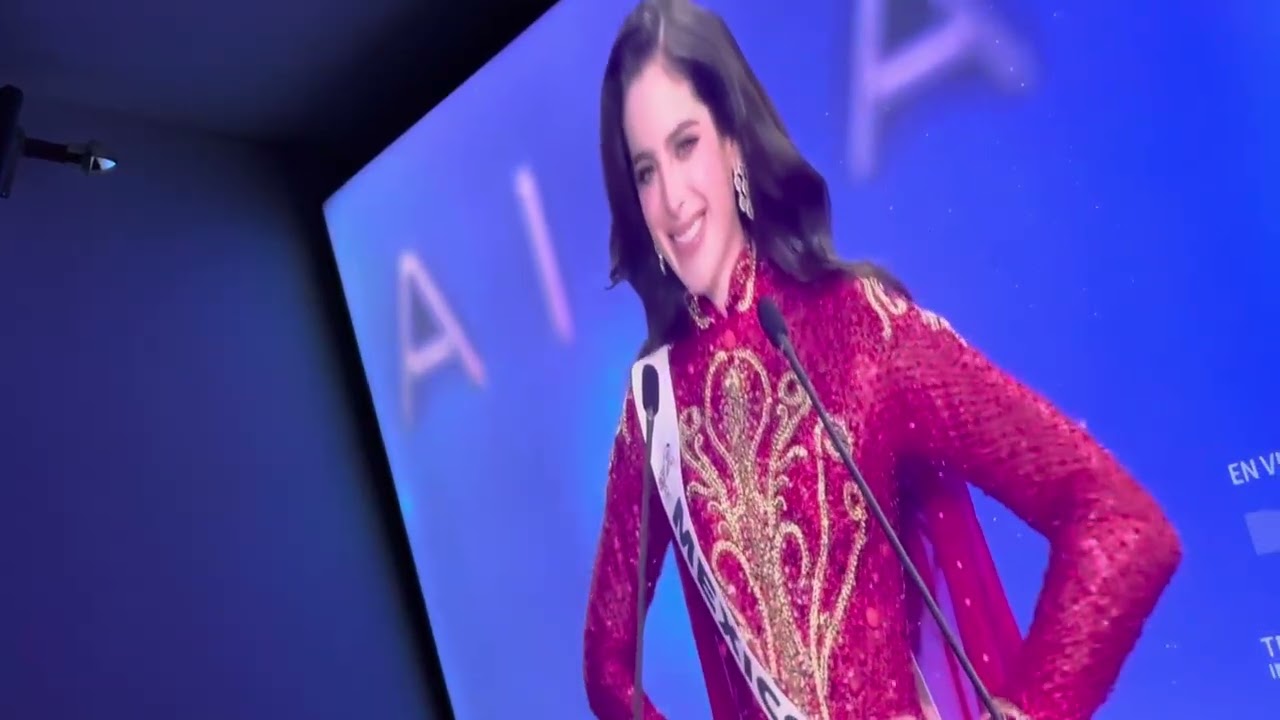 Miss universo México en Tailandia 2025.