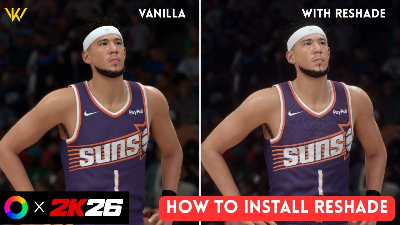 How to Install RESHADE in NBA 2K25 & 2K26 | TUTORIALS (PLEASE READ THE DESCRIPTION)