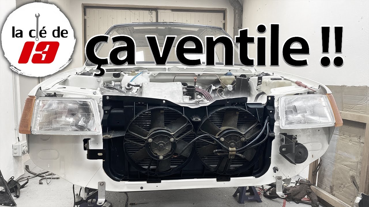 Installation ventilateur 205 GTI