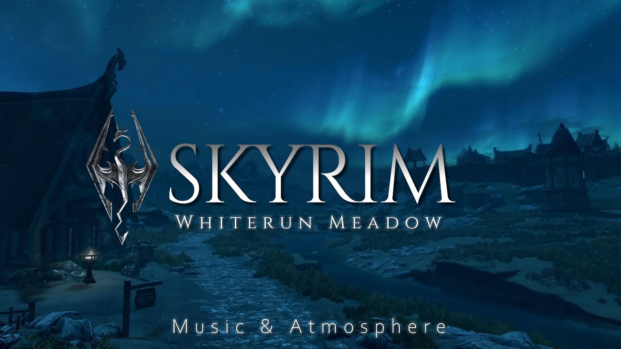 SKYRIM - Whiterun Meadow | Relaxing Music Atmosphere