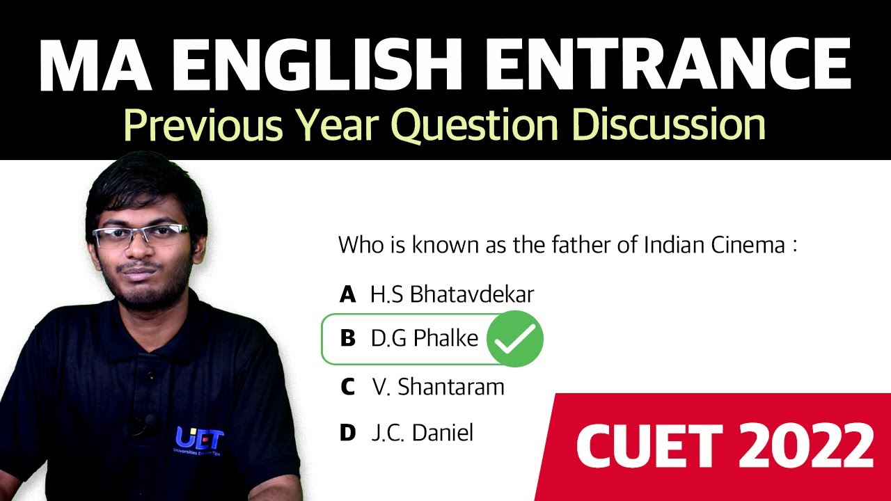 ma english entrance exam question paper discussion | CUET | cuet english sample paper