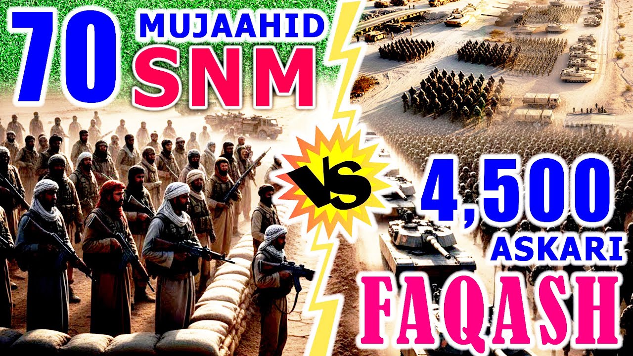 Mucjisada 70-kii Mujaahid SNM ee U Badheedhay Gaaskii (4500 Askari) ee Ilaalinayey Xuduudka Ethiopia