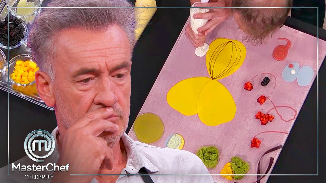 Fusionando alta pastelería con arte abstracto: ¡Vaya reto en la eliminación! | MasterChef Celebrity9