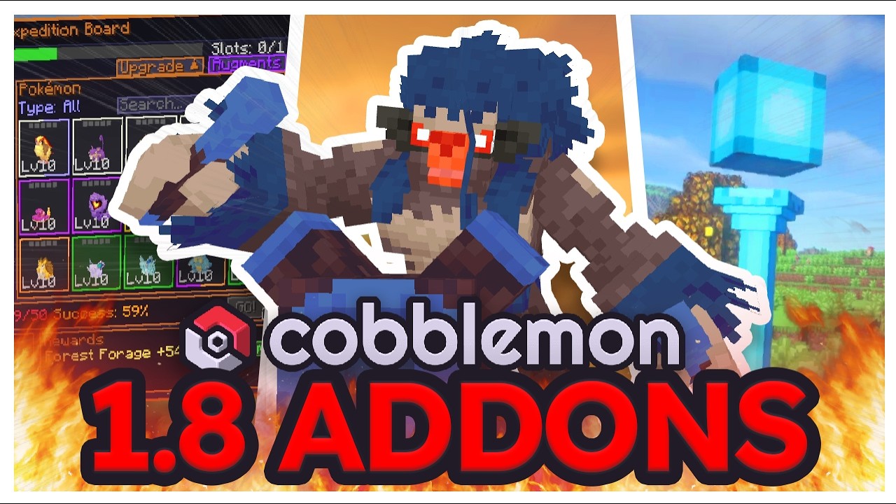 Top 10 Cobblemon 1.8 Addons You NEED to Try!