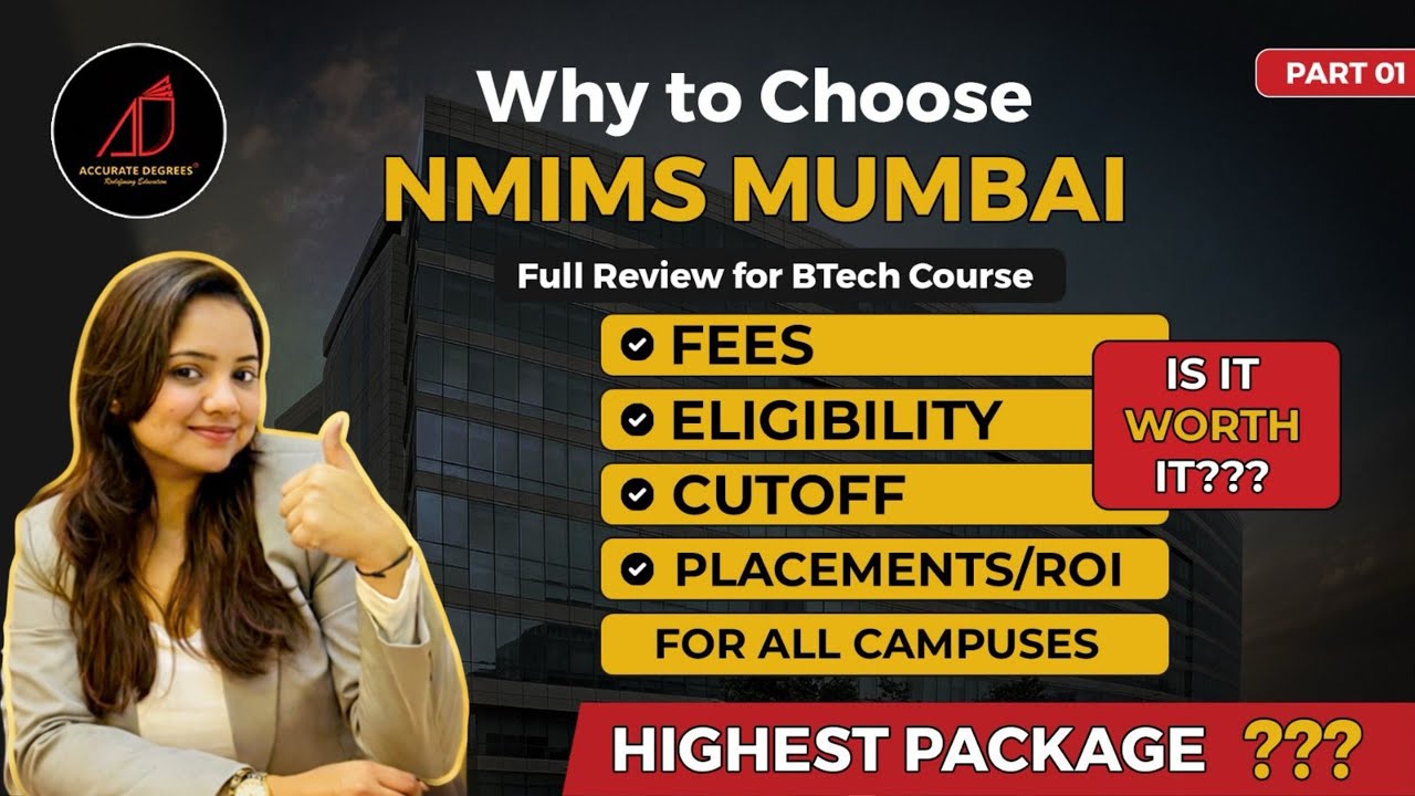 NMIMS (Narsee Monjee) B.Tech Review 🚀 Courses, Fees, Campuses (Complete Guide)