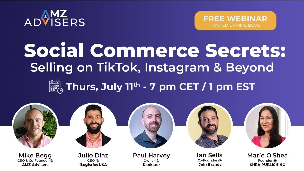 Social Commerce Secrets: Selling on TikTok, Instagram, and Beyond