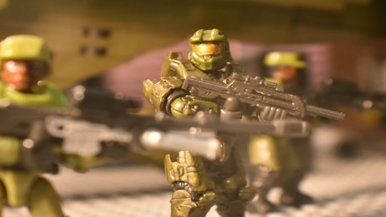 Traitor Chief(Halo Mega Bloks stop motion animation)
