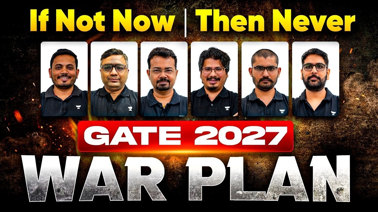 If Not Now, Then Never | GATE 2027 Ultimate War Plan