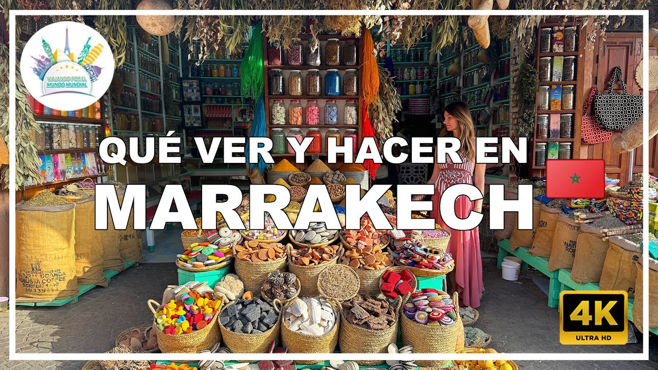 🕌 Qué VER en MARRAKECH: la ciudad más turística de MARRUECOS 🇲🇦