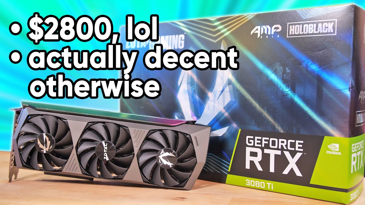 Keeping my promises... even if it means a GPU REVIEW!