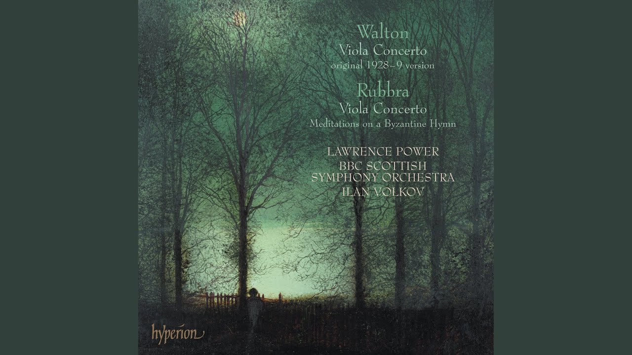 Walton: Viola Concerto: I. Andante comodo