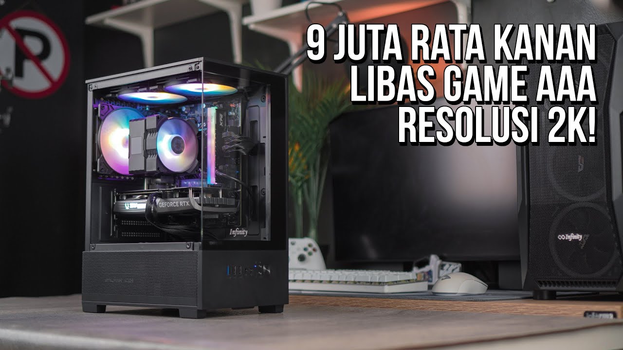Rakit PC Super Hemat Daya Cuma 9 Juta Siap Gaming 2K Pake Settingan Ultra di Agustus 2025!