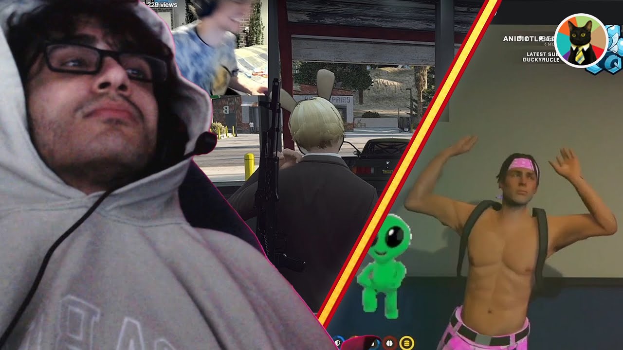 Omie Reacts to Funny Nopixel Clips