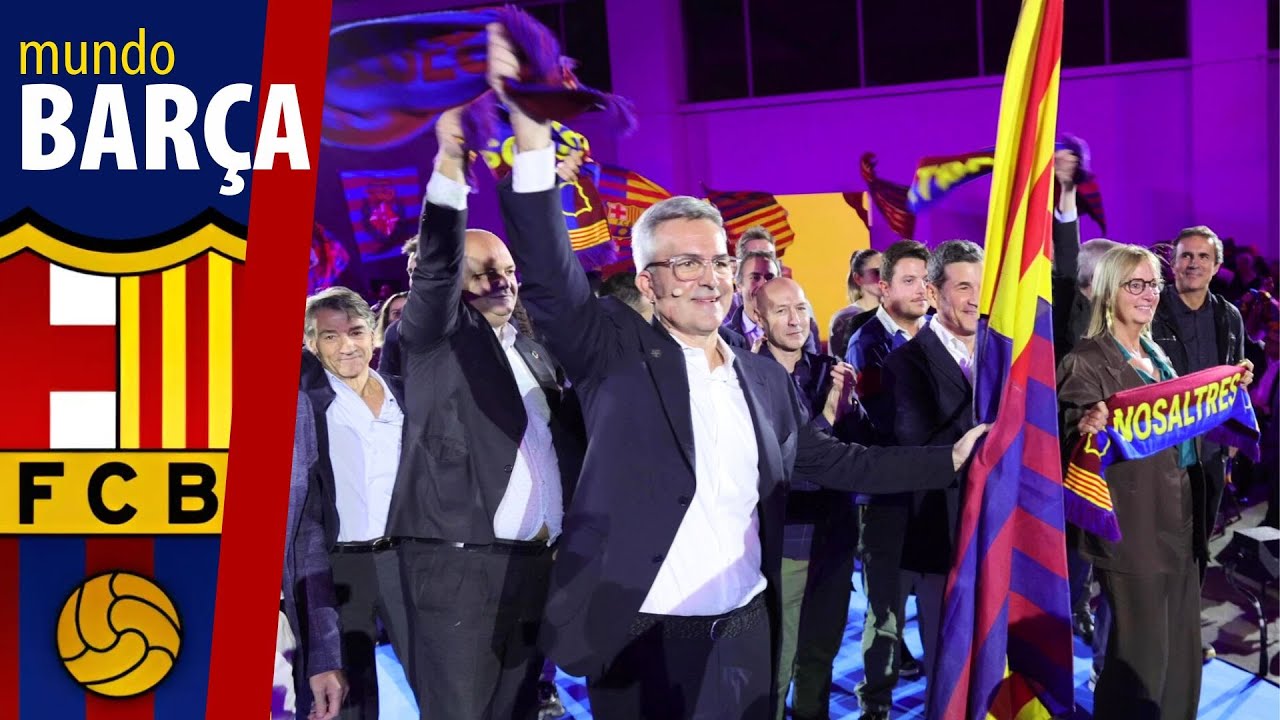 💬 VÍCTOR FONT presenta NOSALTRES BARÇA! reivindicando "otro camino" para conducir el club