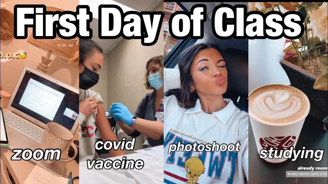 VLOG | first day back to college classes