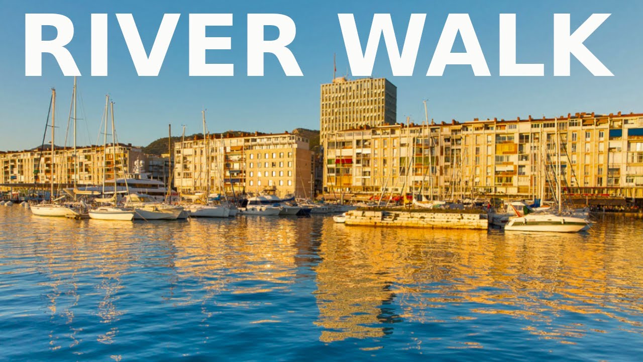 BEAUTIFUL Toulon South Of France Marina 4K Walking Tour French Mediterranean Travel Vlog