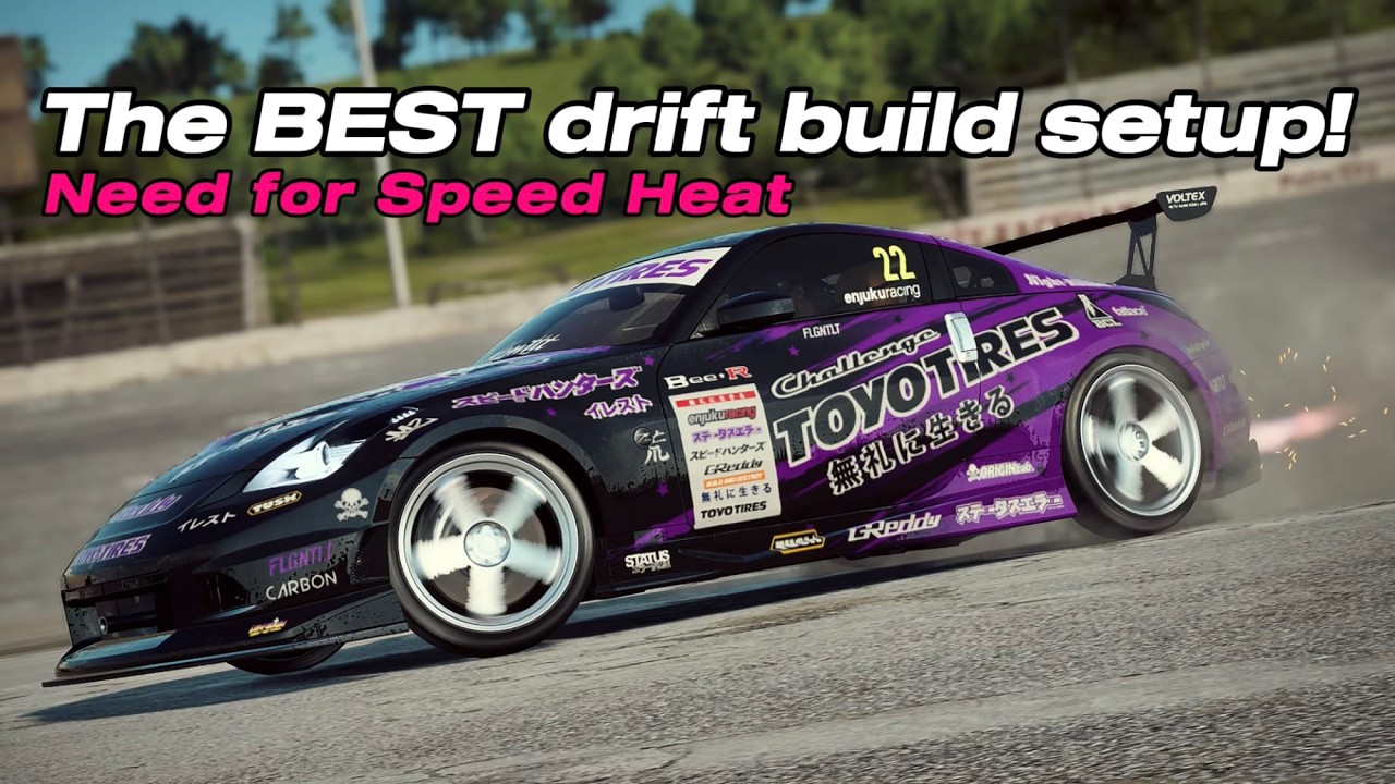 Как сделать дрифт-билд в Need for Speed ​​Heat!