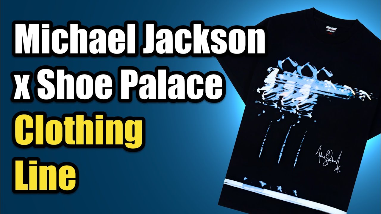 Michael Jackson x Shoe Palace Clothing Line — Fade Away + 88 World Tour (2025)