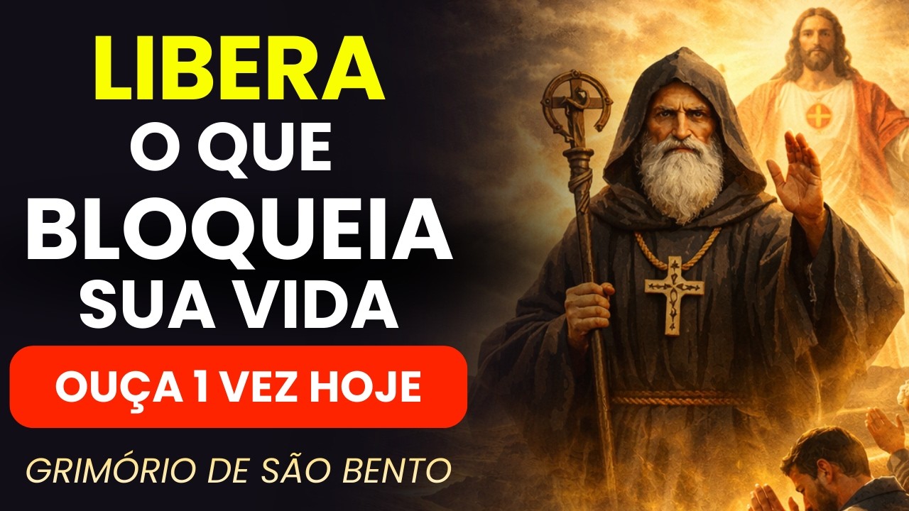 📿ORAÇÃO FORTE DO GRIMÓRIO DE SÃO BENTO PARA QUEBRAR TODO FEITIÇO HOJE