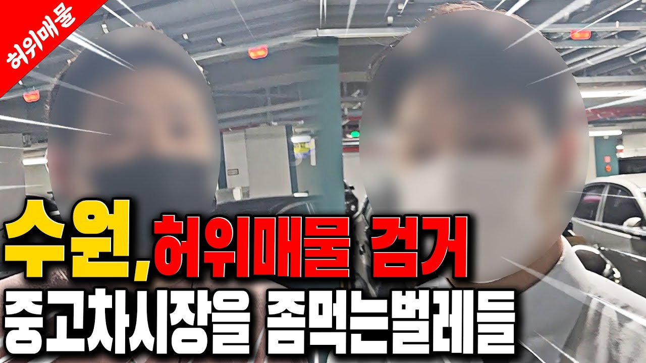 수원에 나타난 악질 허위딜러들 검거!! 근데 어디서 많이 봤다?? [차나두의 허위딜러 잡기!]