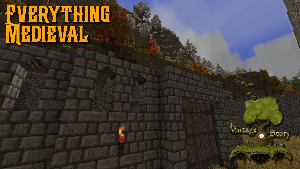 Prepping the Drauvale Castle for its FIRST WINTER! #vintagestory