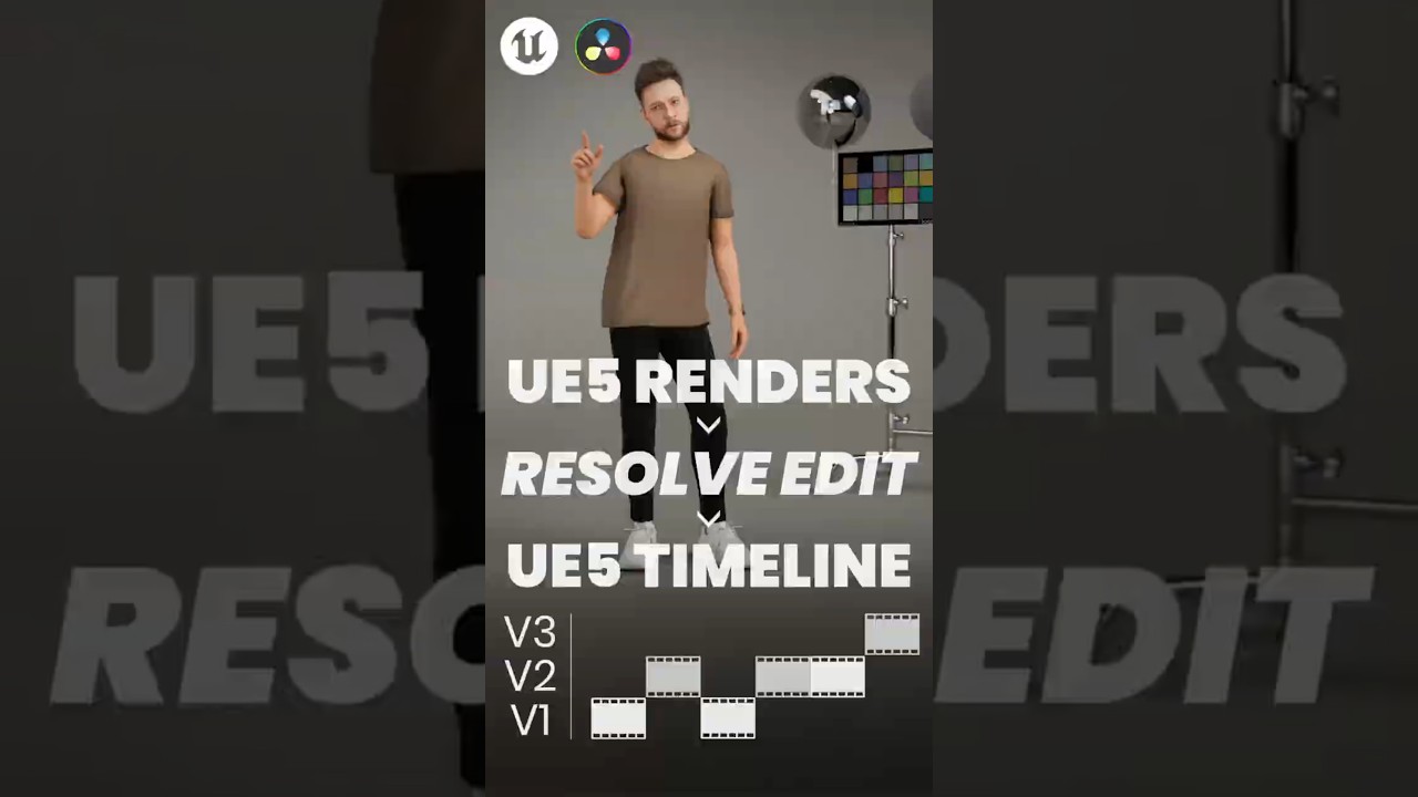 Import DAVINCI RESOLVE Timelines To UNREAL ENGINE 