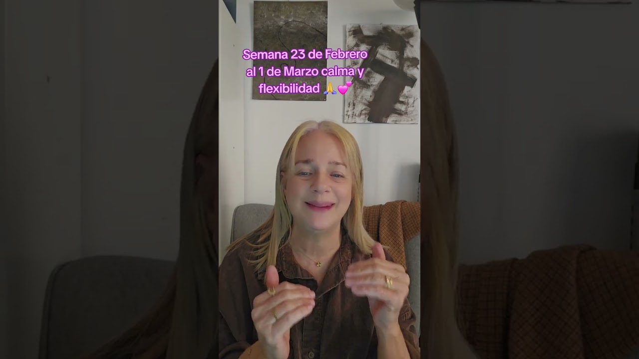 Horóscopo 23 Febrero al 1 de Marzo mensajes para todos los signos del zodiaco  #amor ##astrología 