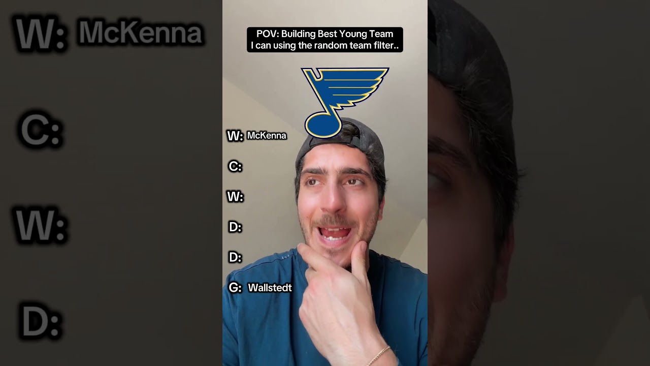 This team would be DISGUSTING😭 What team should I try building in ep.2?👀 #hockey #NHL #pov