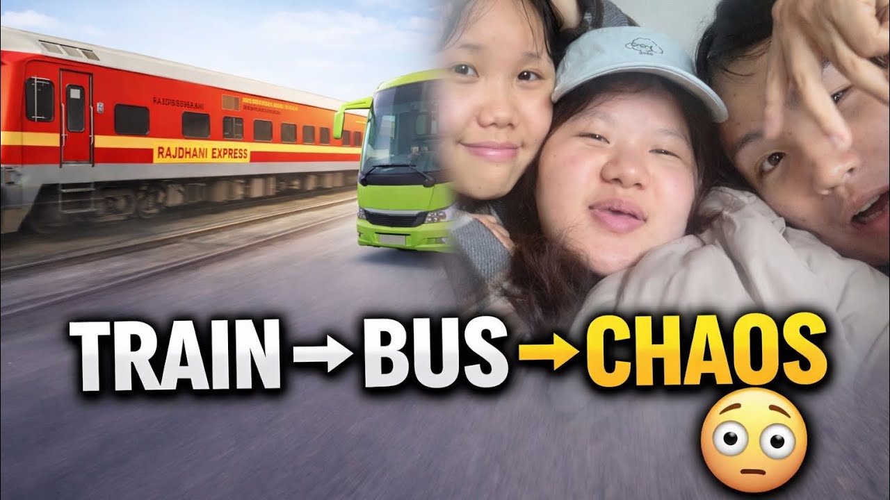 24 Hours of Travel | Train + Bus Journey 🚆🚌