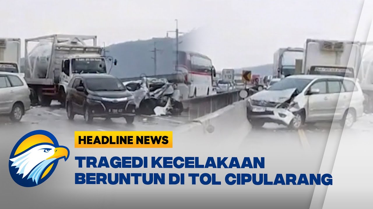 [HEADLINE NEWS, 02/12] Kecelakaan Beruntun Terjadi di Tol Cipularang, 1 Tewas dan 5 Luka-luka