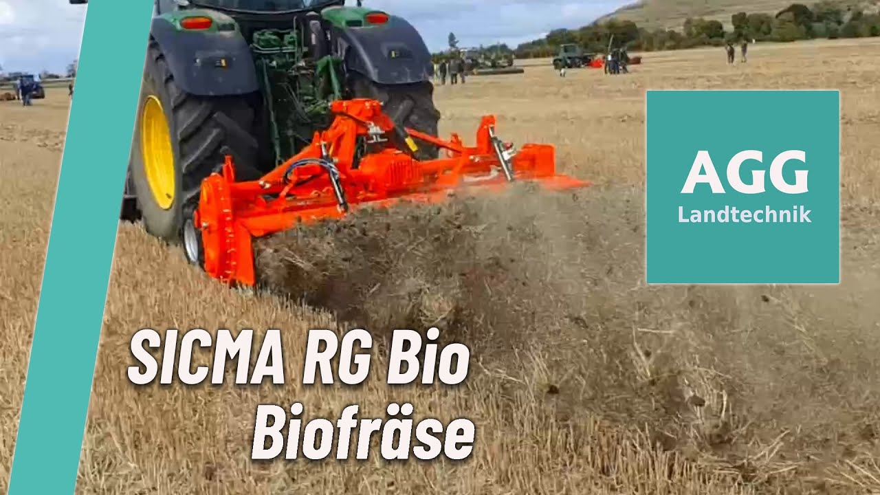 SICMA RG Biofräse / Schälfräse / Maschinenvorführung Sehnde 15.09.2022