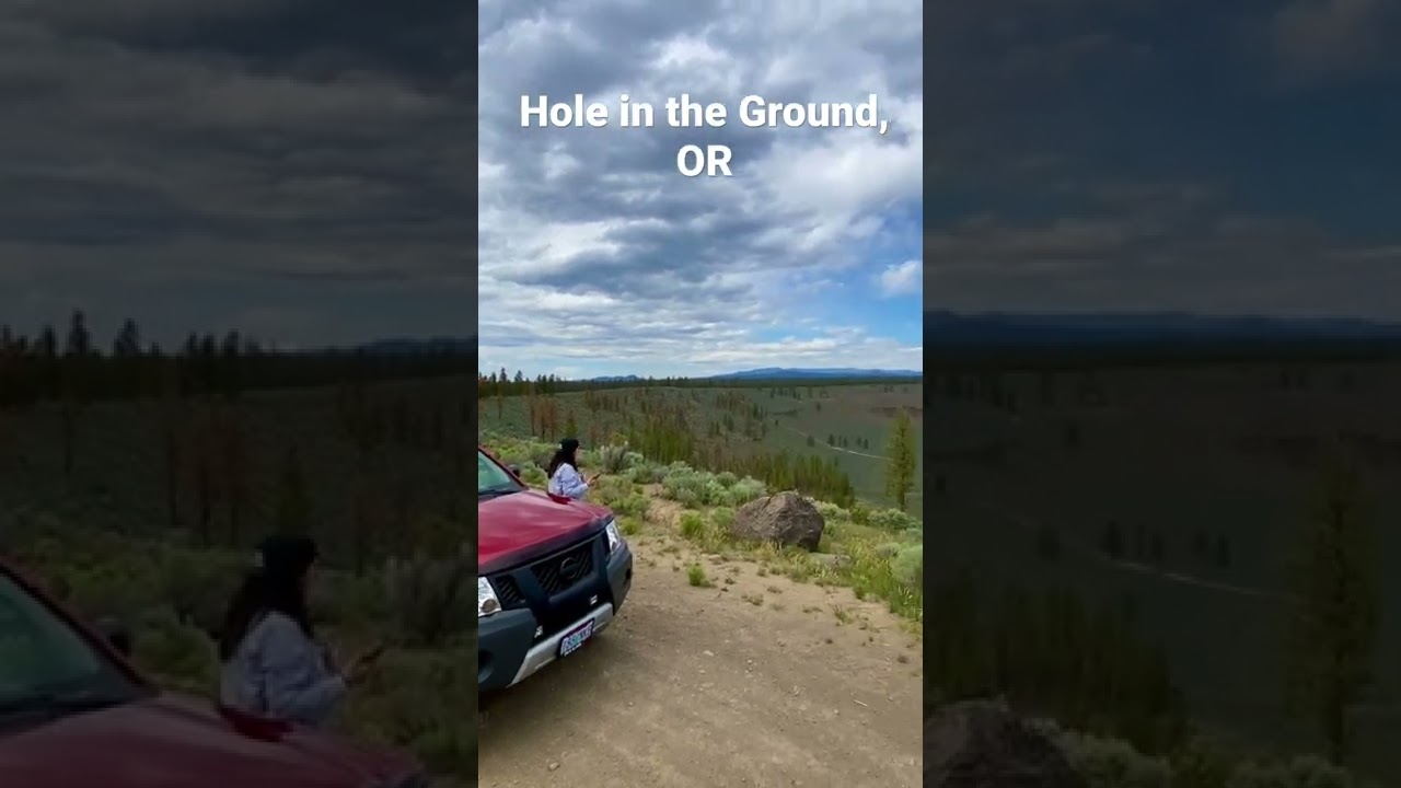 Exploring Hole in the Ground Oregon 6/22