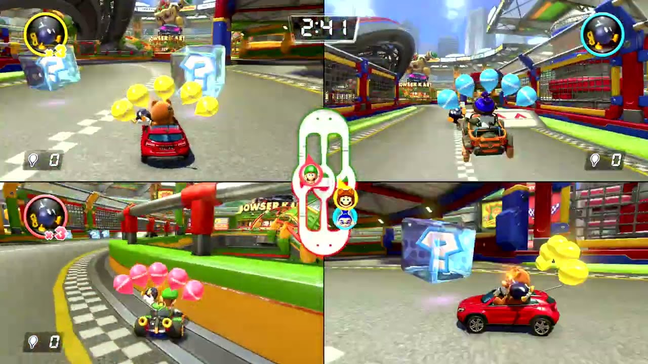 Mario kart 8 deluxe  #1