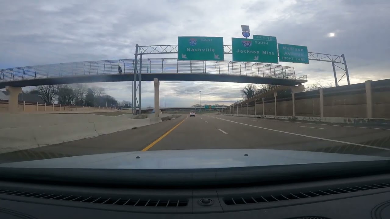 West Memphis, Arkansas to Memphis, Tennessee - Interstate 40