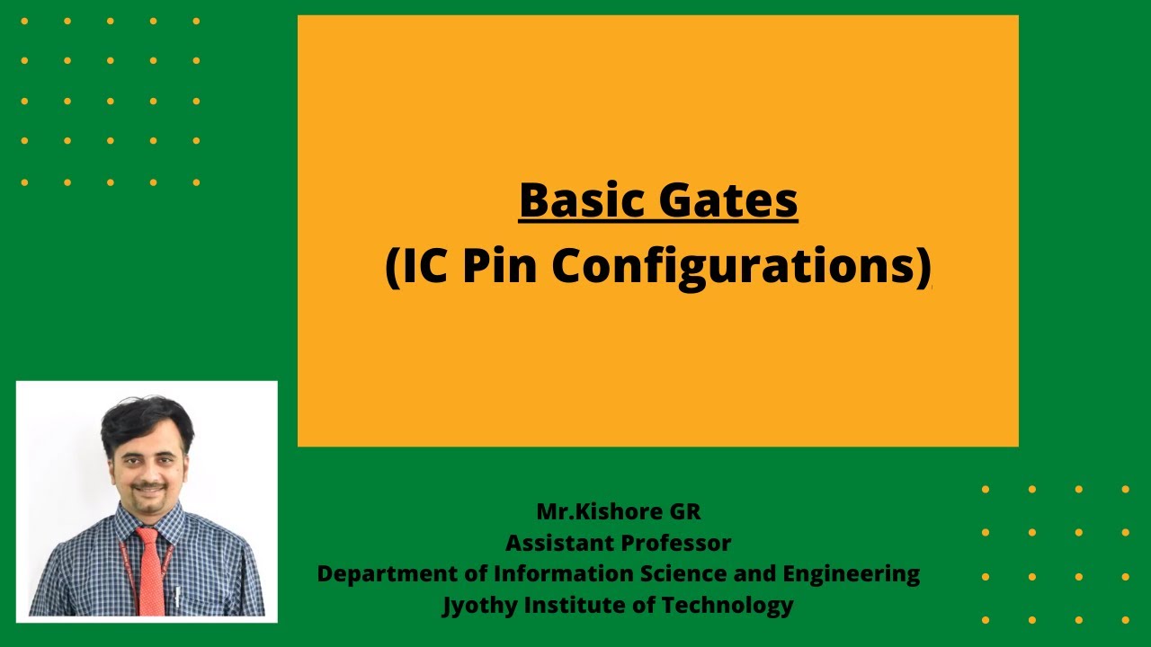 IC pin Configuration of Basic Gates(Tutorial 4)