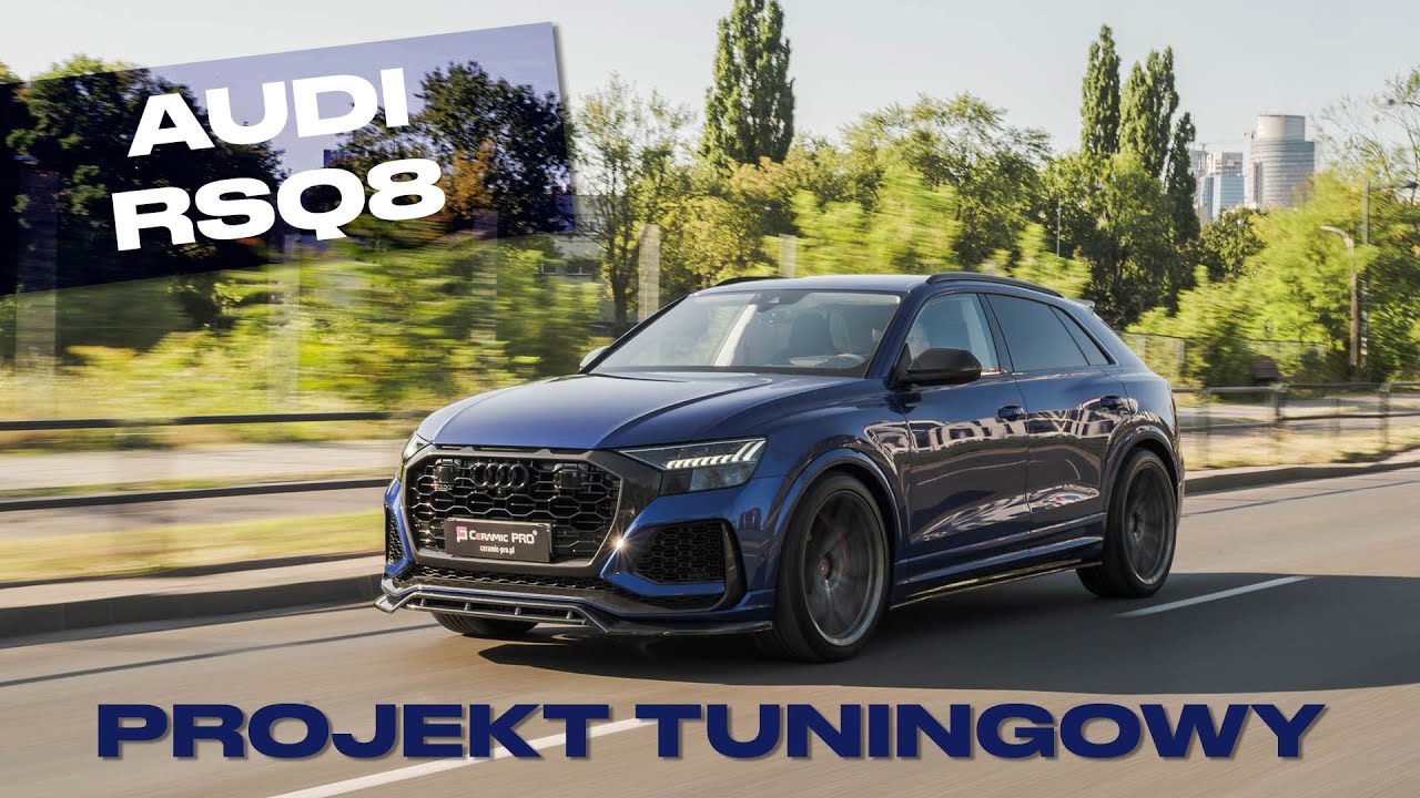 Audi RSQ8 -  kompleksowy projekt detailingowo-tuningowy
