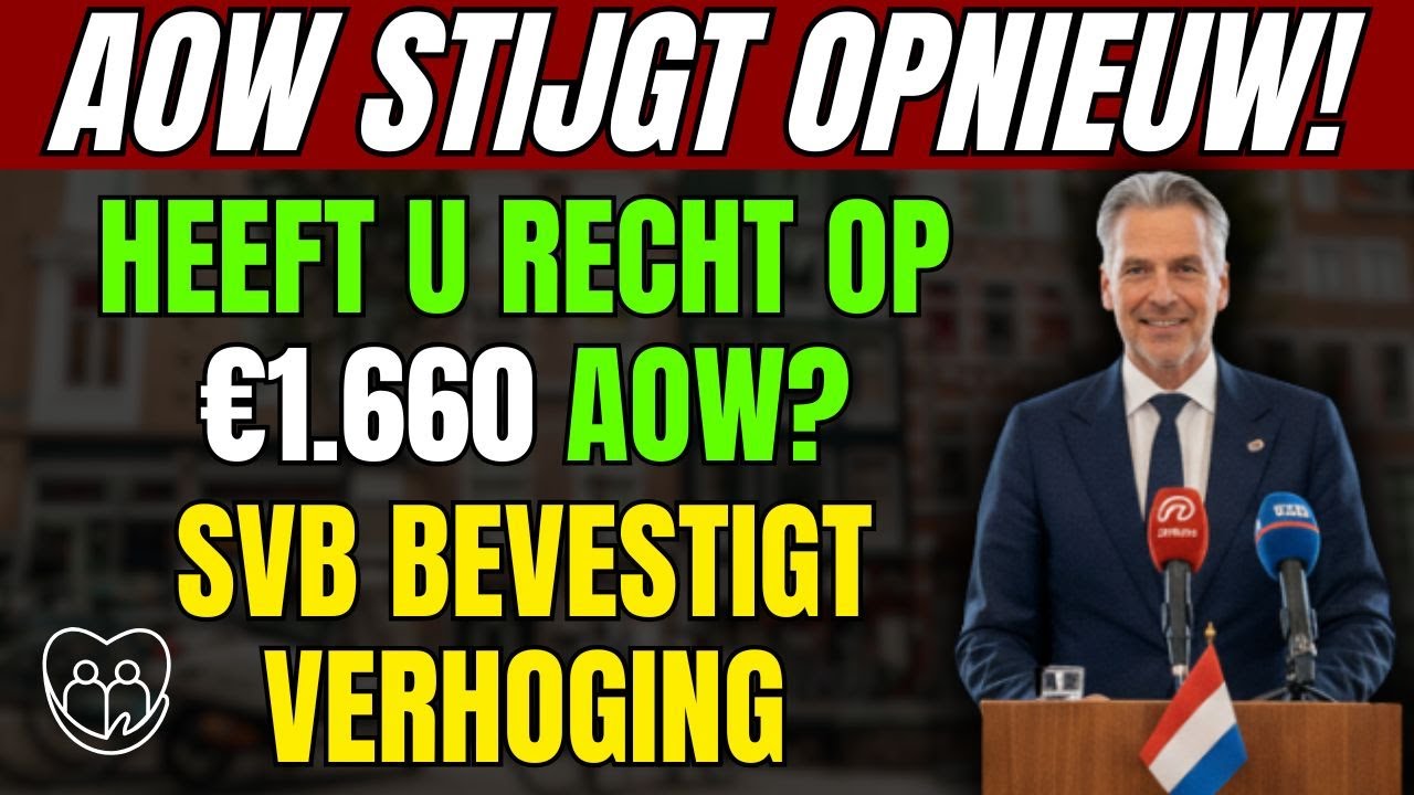 AOW-pensioengeheimen onthuld: SVB-uitkeringen tot &euro;1.660 bruto &ndash; Ontdek wat u misloopt! 💰🇳🇱