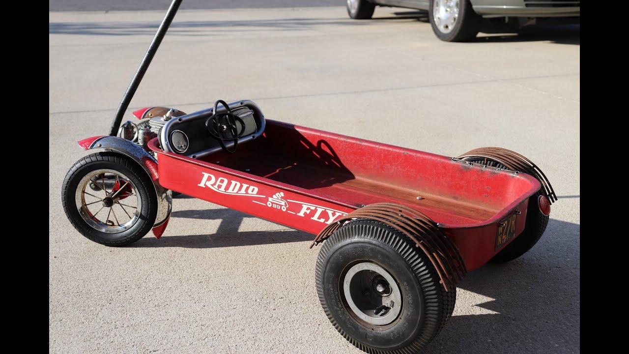 Rat Rod Radio Flyer, полная сборка