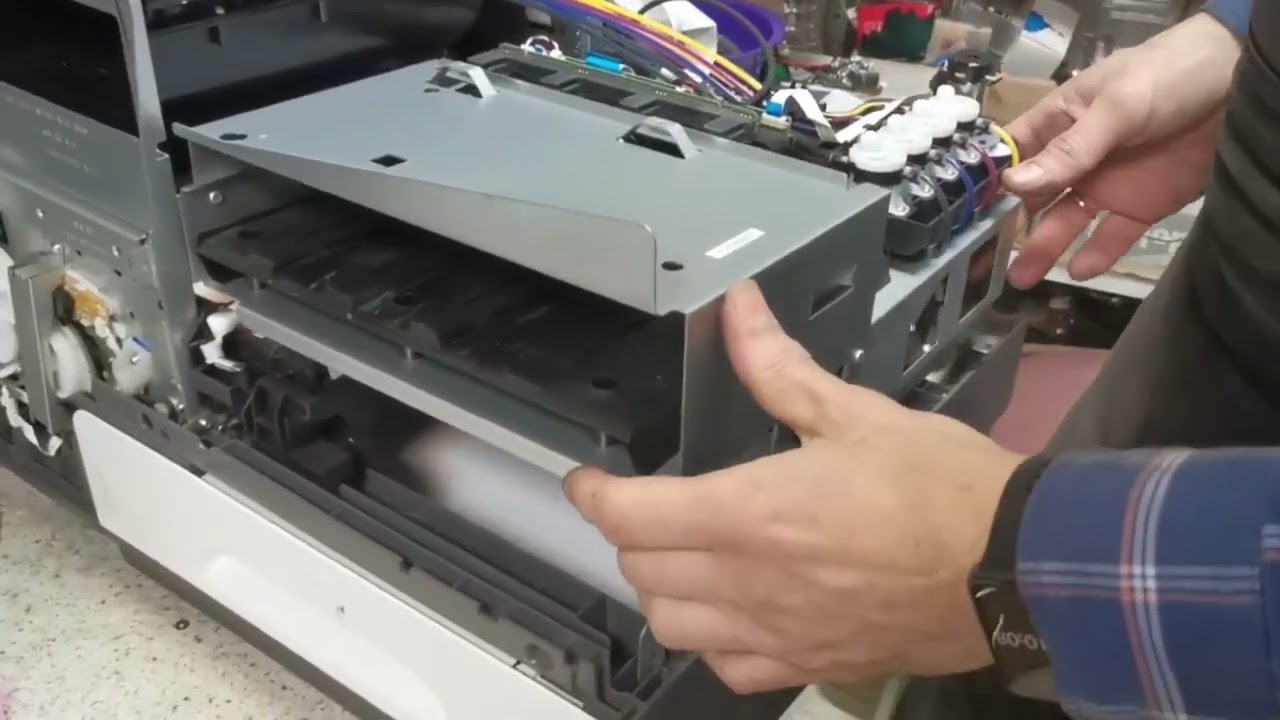 hp pagewide. enterprise color 556 снятие головки