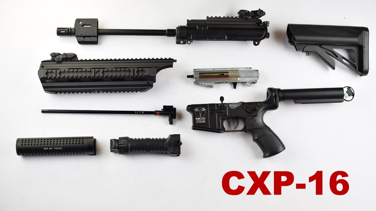ICS CXP16 Disassemble | ICS AIRSOFT