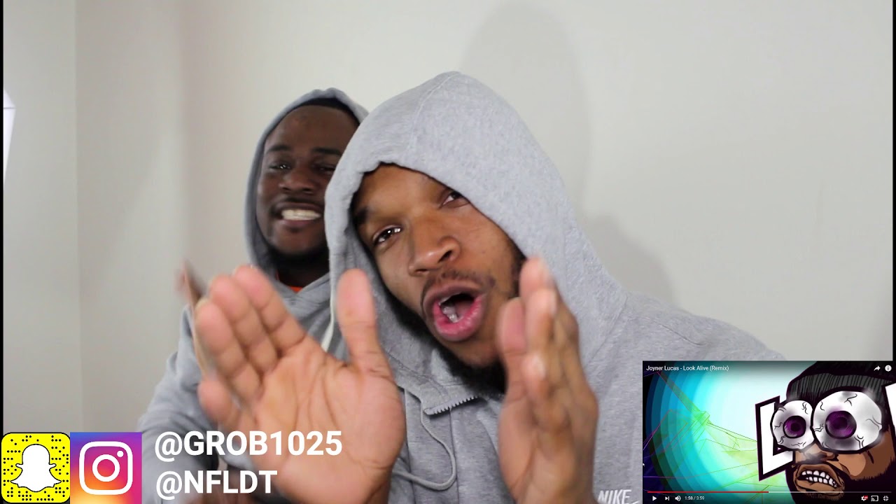 LOGIC DISS!? JOYNER LUCAS - LOOK ALIVE(REMIX)REACTION