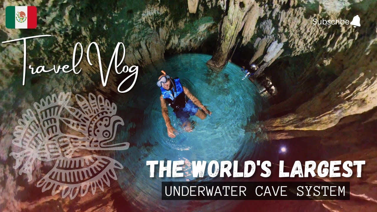 Sac Actun - The worlds largest underwater cave & best cenote near Tulum and in Mexico