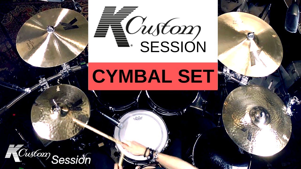 Zildjian - K Custom Session Cymbal Set (Sound Demo)