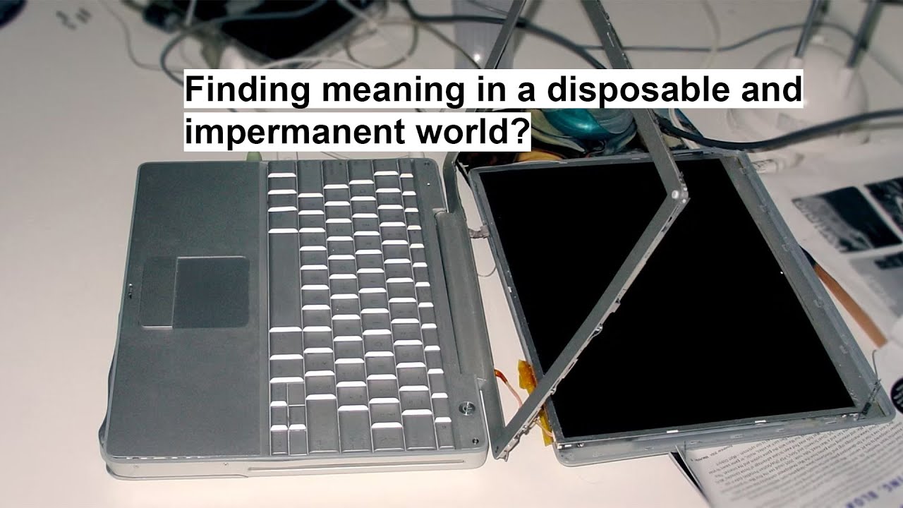 Planned obsolescence is killing us (philosophically)