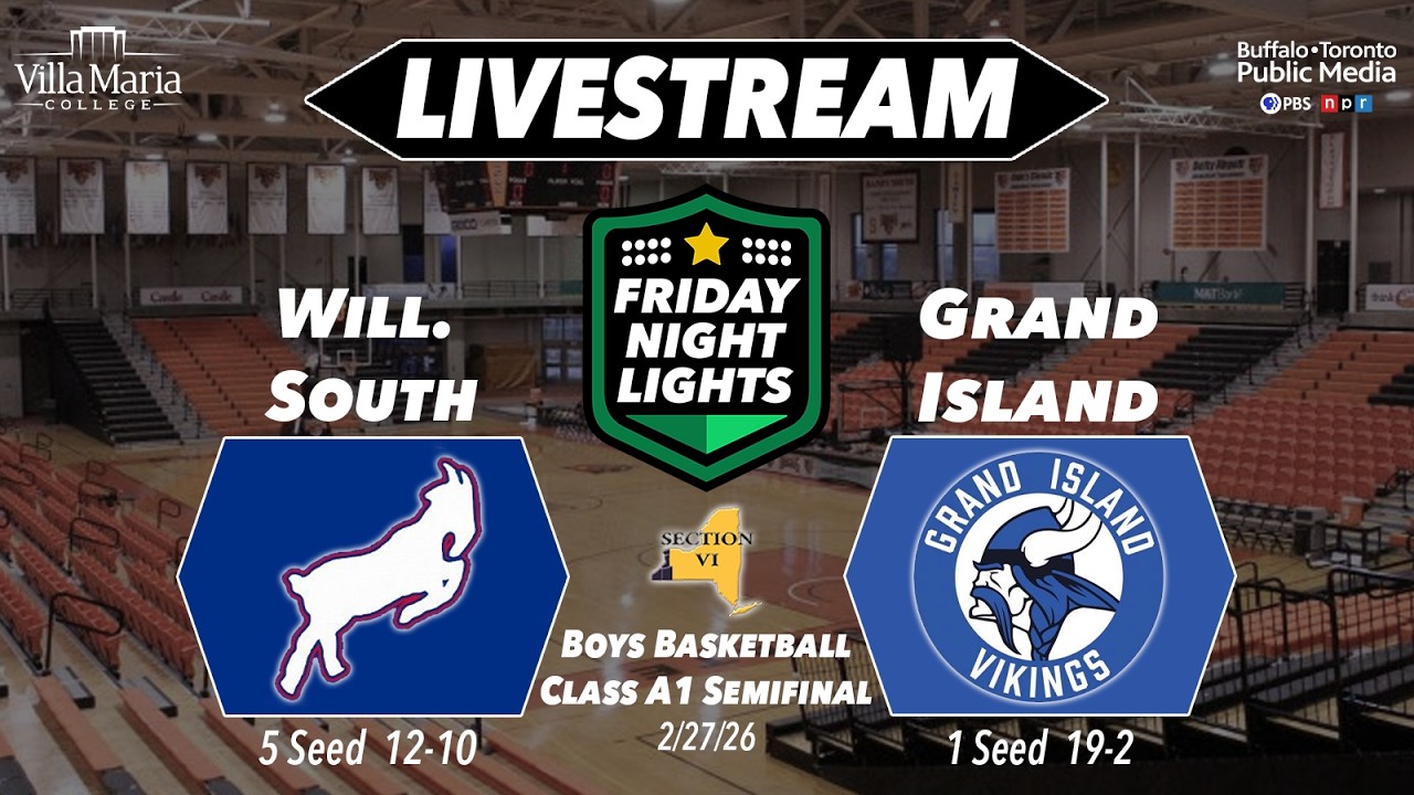 Friday Night Lights - Class A1 Semifinal - Williamsville South vs Grand Island (Boys Basketball)