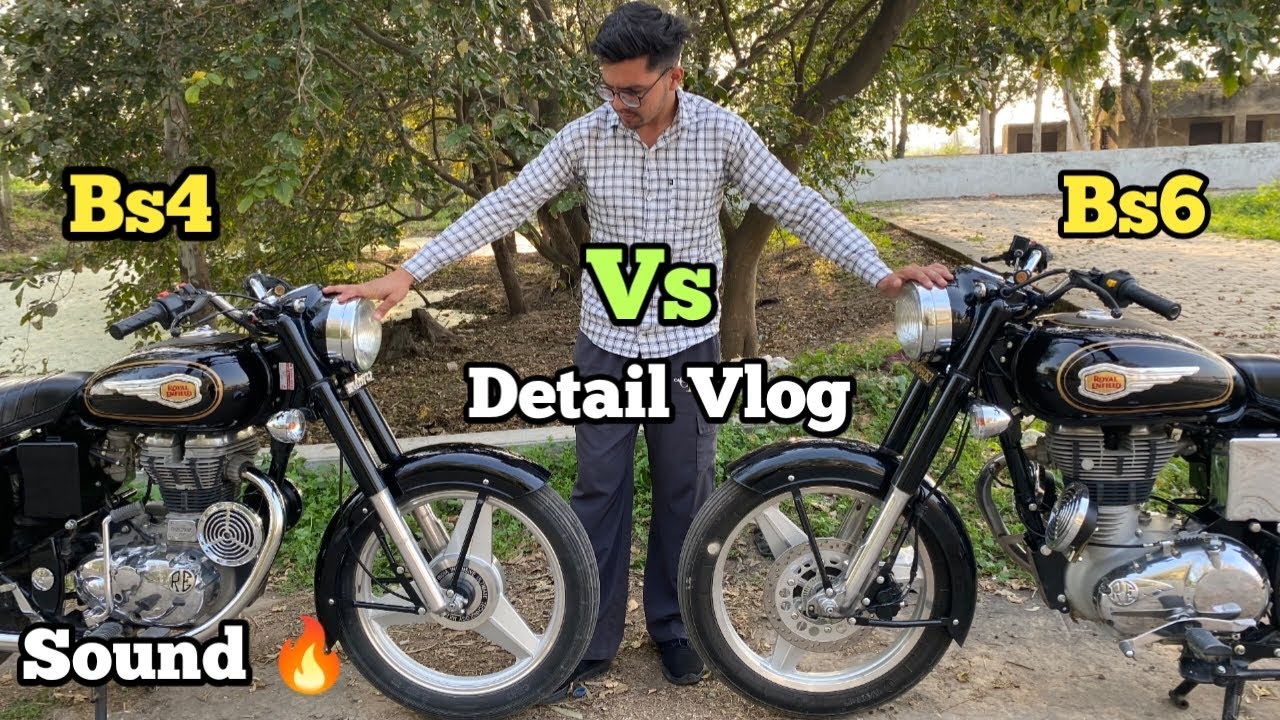Bs4 Bullet Vs Bs6 Bullet Detail Comparison Full Detail Vlog ❤️